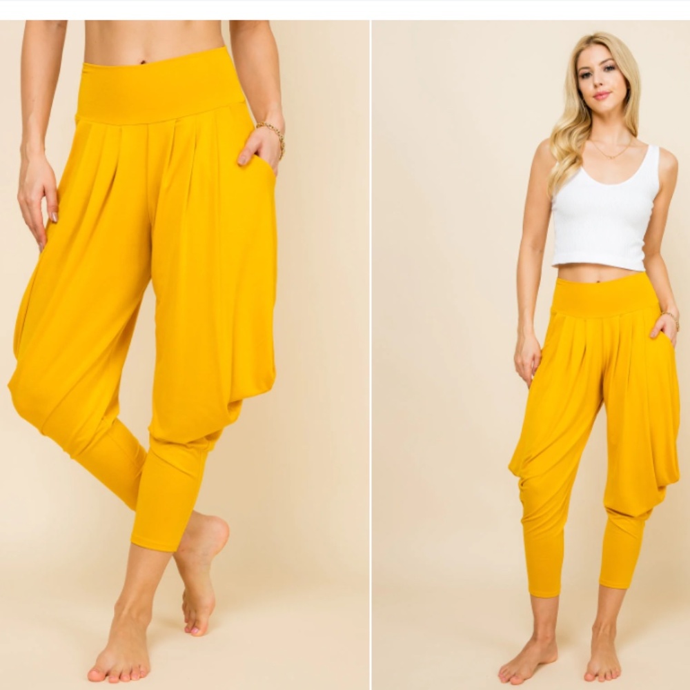 Kooniez Pants - Mustard